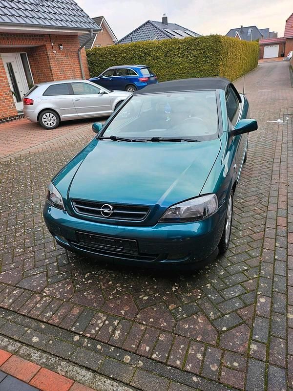Gebraucht Opel Astra Cabriolet 103 PS (75 kW) 2004 Grün Cabrio