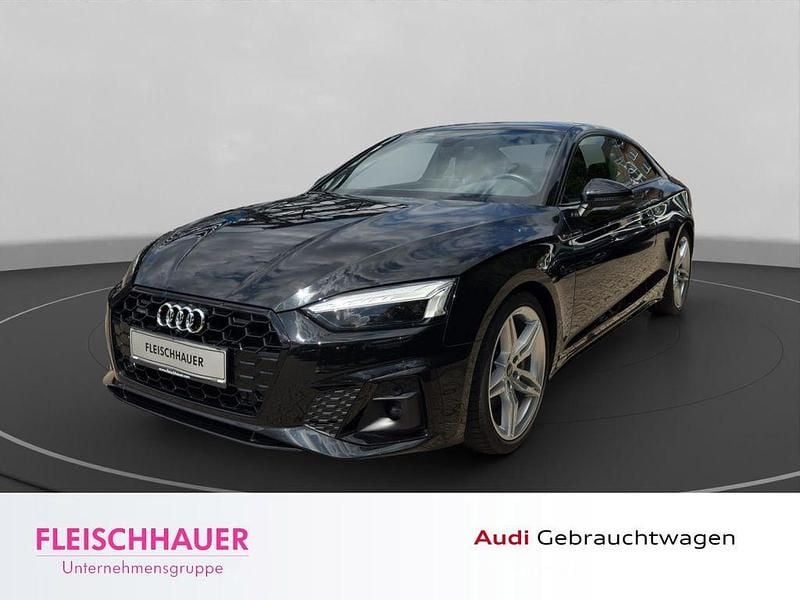 Mythosschwarz metallic Gebraucht 2022 Audi A5 S-Line Coupé | 35.970 € (Guter Preis) - Bild 1/4