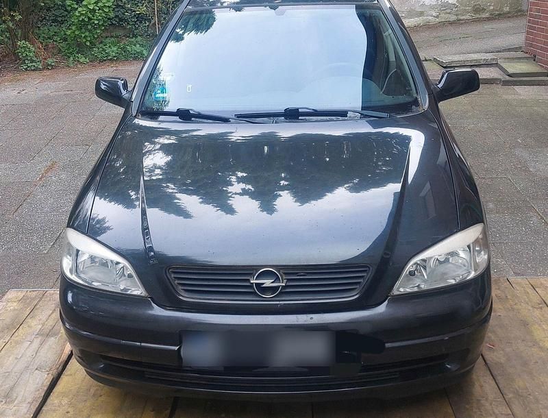 Gebraucht Opel Astra Elegance 101 PS (74 kW) 2001 Schwarz Kombi
