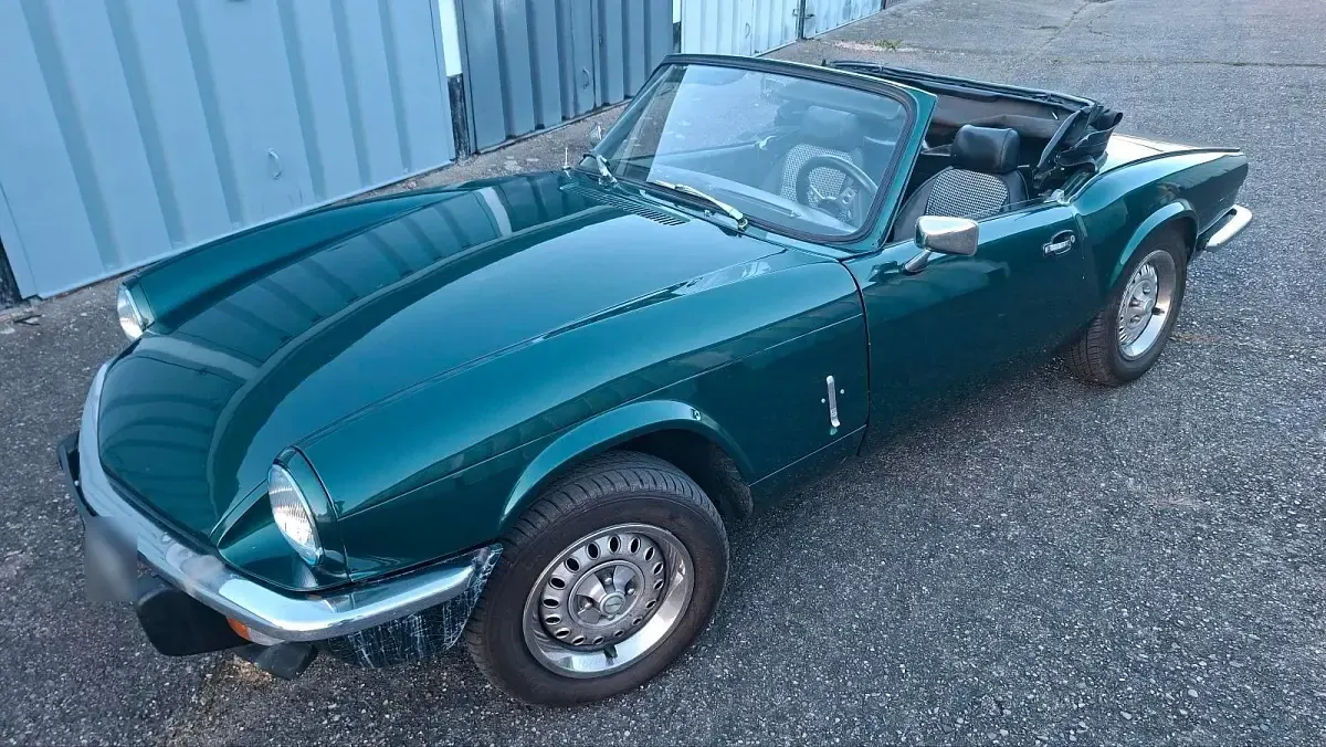 Gebraucht Triumph Spitfire 69 PS (50 kW) 1978 Grün Cabrio