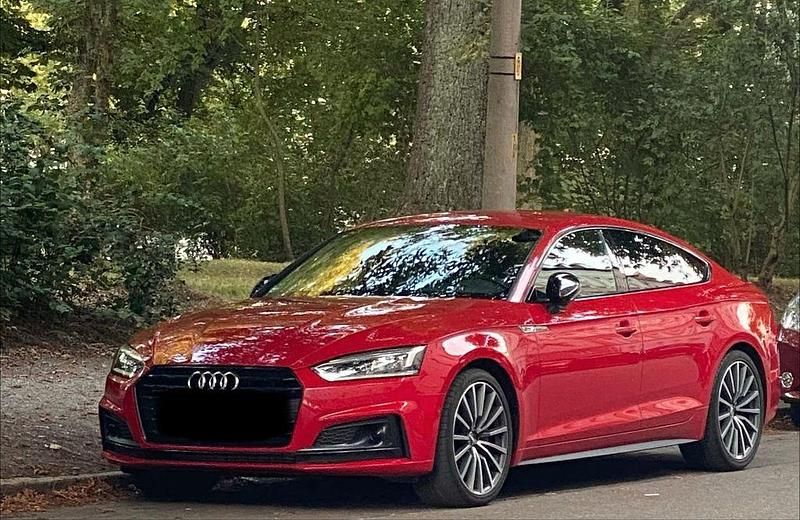 Gebraucht Audi A5 Sportback Sport 252 PS (185 kW) 2018 Rot Kleinwagen