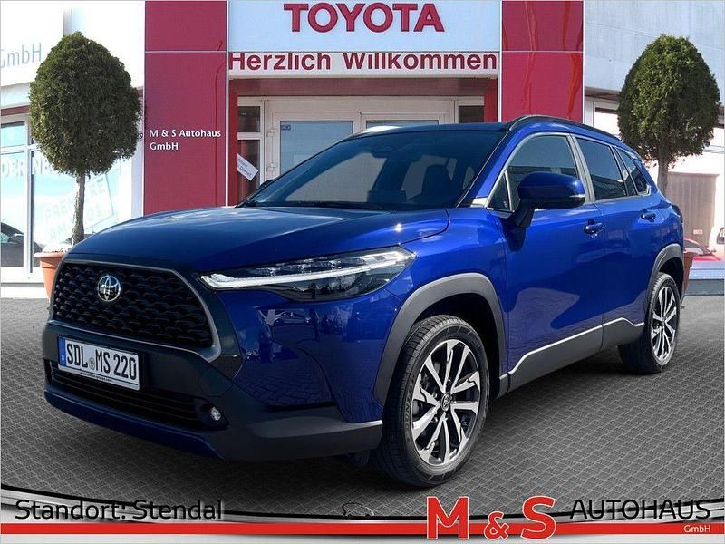 Dark blue mica Gebraucht 2025 Toyota Corolla Cross SUV | 38.200 € (Teuer) - Bild 1/4