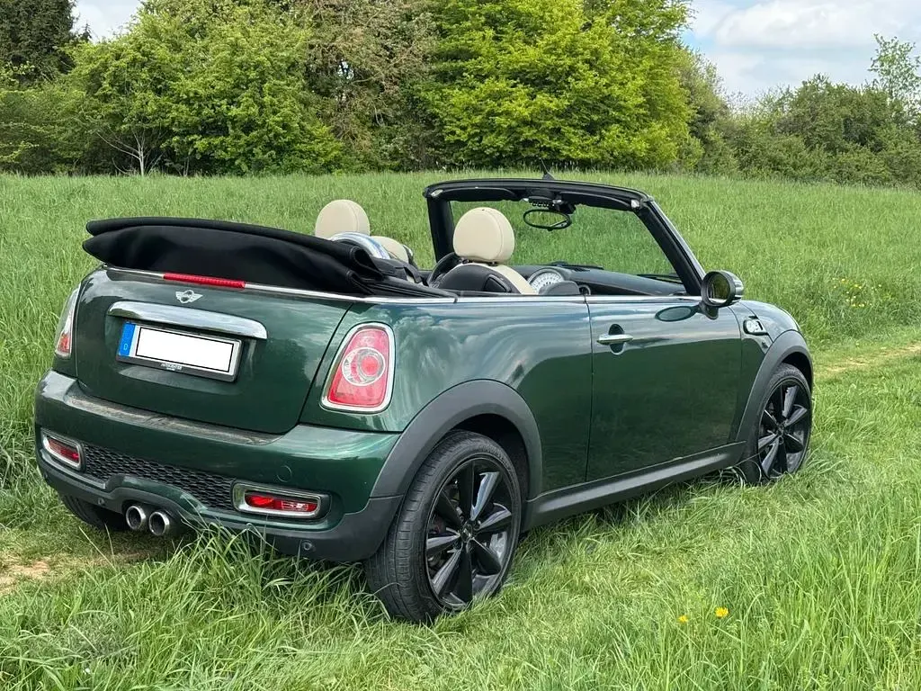 Gebraucht Mini Cooper S Cabriolet 184 PS (135 kW) 2011 Grün Cabrio
