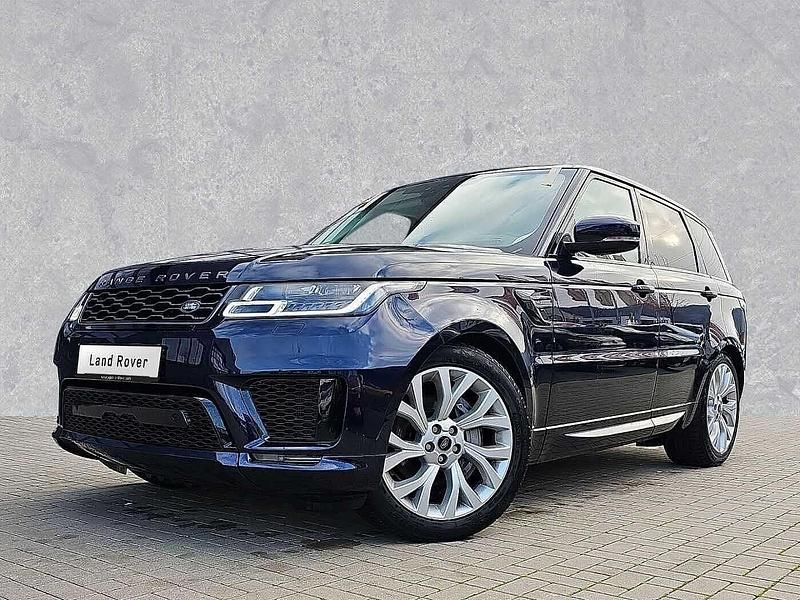 Portofino blue Gebraucht 2021 Land Rover Range Rover Sport HSE Dynamic SUV | 55.590 € (Fairer Preis) - Bild 1/4