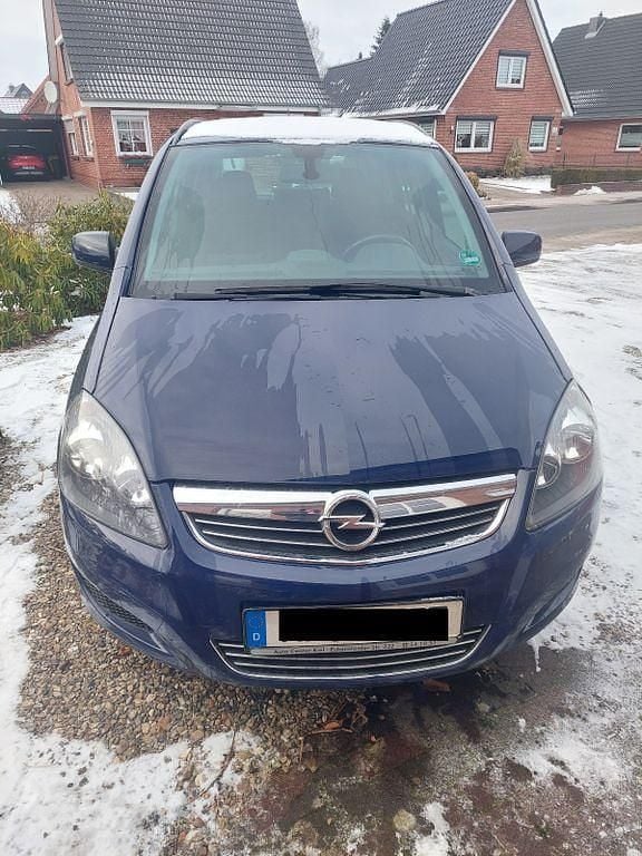 Gebraucht Opel Zafira Family 125 PS (91 kW) 2014 Blau Van / Kleinbus