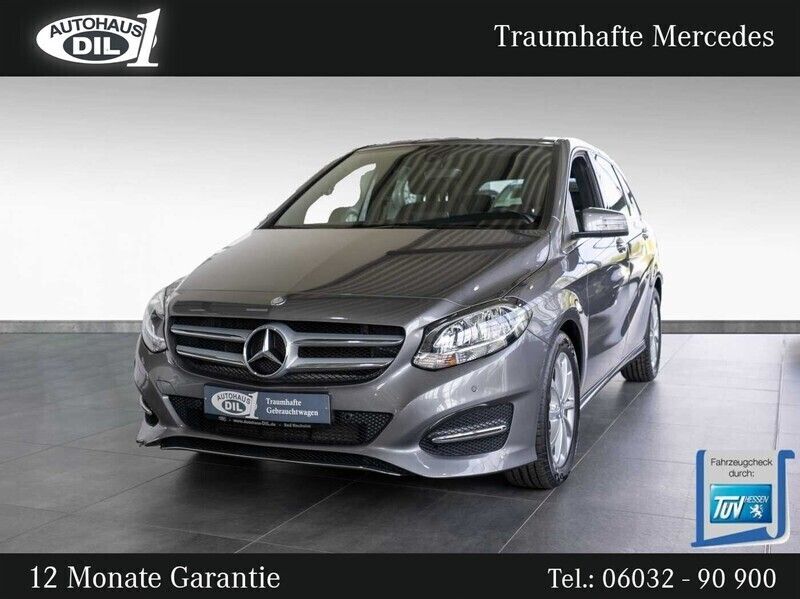 Grau (mountaingrau met.) Gebraucht 2015 Mercedes B200 Van / Kleinbus | 14.850 € (Etwas zu teuer) - Bild 1/3