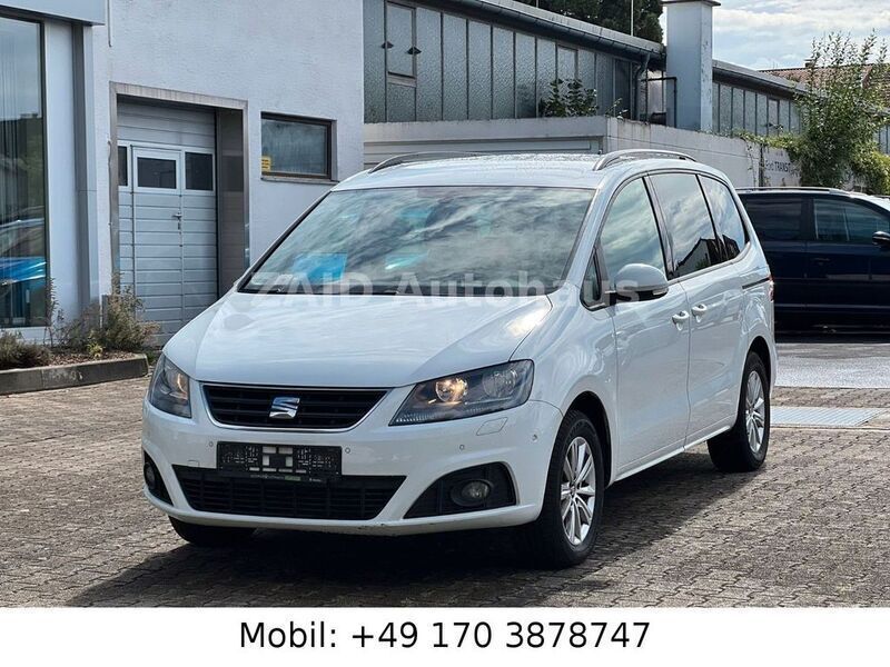 Weiß Gebraucht 2017 Seat Alhambra Style Van / Kleinbus | 12.799 € (Teuer) - Bild 1/4
