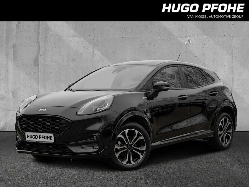 Obsidian schwarz Gebraucht 2023 Ford Puma ST-Line SUV | 21.390 € (Superpreis) - Bild 1/4