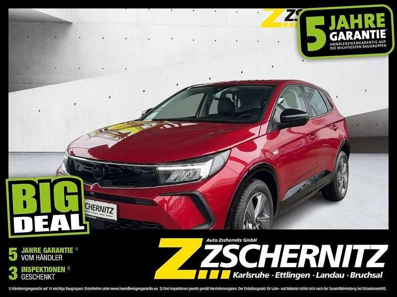 Bright red metallic Gebraucht 2024 Opel Grandland X GS Line SUV | 19.960 € (Superpreis) - Bild 1/4