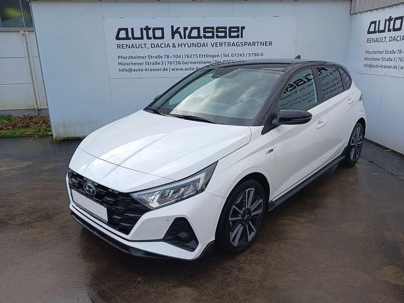 Gebraucht Hyundai i20 N Line 99 PS (72 kW) 2022 Weiß Kleinwagen