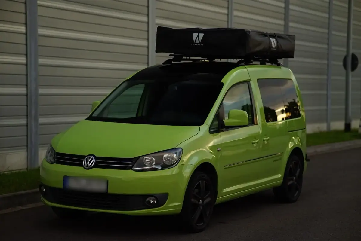 Gebraucht VW Caddy Edition 102 PS (75 kW) 2012 Grün Van / Kleinbus