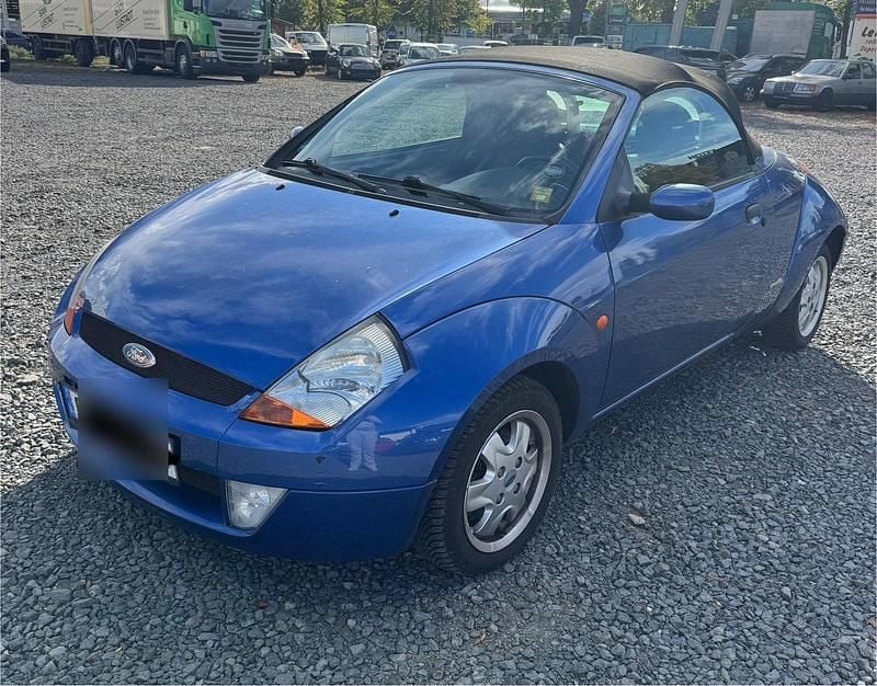Blau Gebraucht 2003 Ford StreetKa Cabrio | 749 € (Superpreis) - Bild 1/4