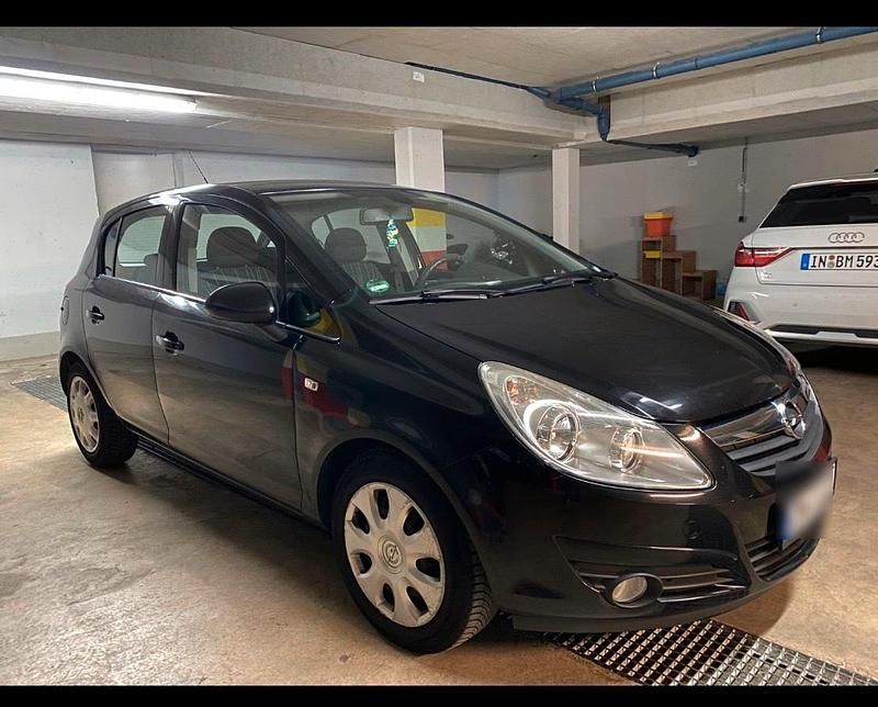 Schwarz Gebraucht 2009 Opel Corsa Kleinwagen | 2.800 € (Teuer) - Bild 1/4