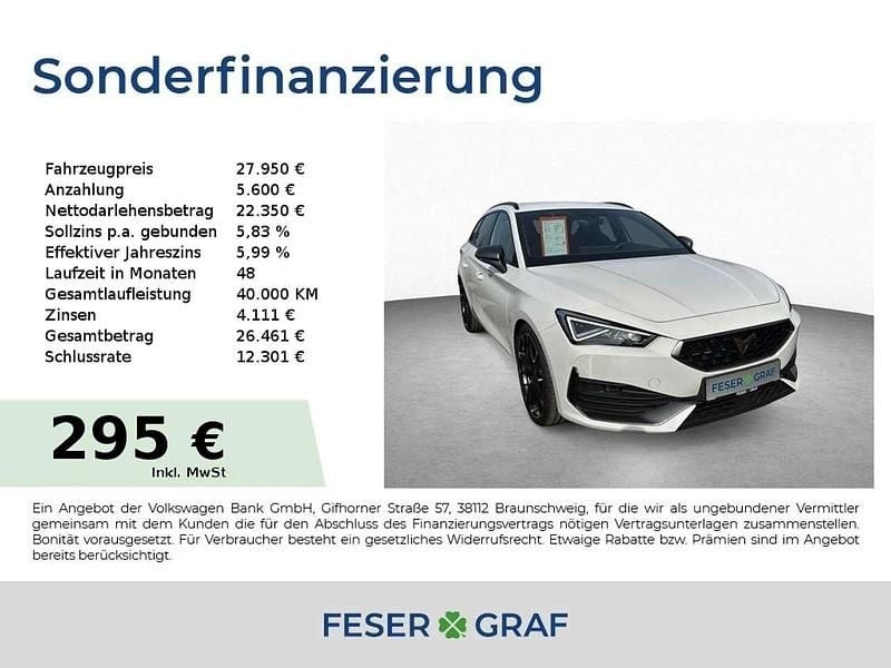Gebraucht Cupra Leon VZ 245 PS (180 kW) 2024 Weiss Kombi