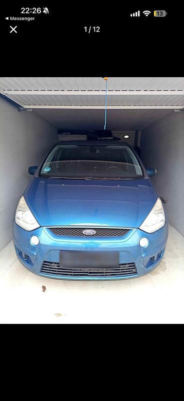 Gebraucht Ford S-MAX S 140 PS (102 kW) 2008 Blau Van / Kleinbus