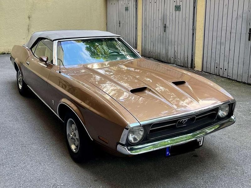 Braun Gebraucht 1972 Ford Mustang Cabrio | 27.000 € - Bild 1/4