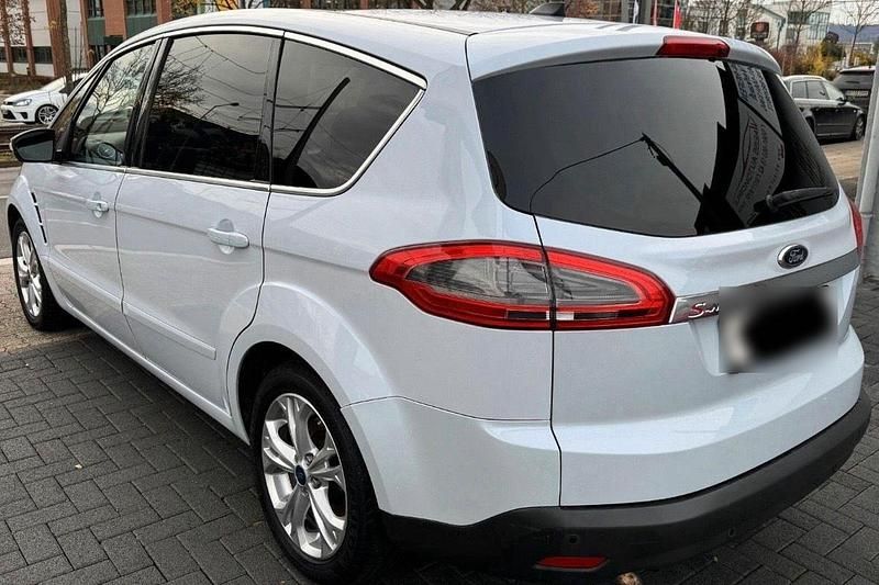 Gebraucht Ford S-MAX Titanium 163 PS (119 kW) 2012 Weiß Van / Kleinbus