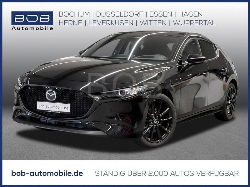 Jet black Gebraucht 2025 Mazda 3 Homura-Line Limousine | 29.888 € (Fairer Preis) - Bild 1/3