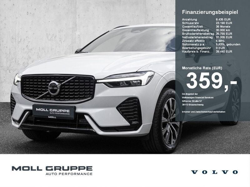 Gebraucht Volvo XC60 Plus 197 PS (144 kW) 2023 Crystal white / metallic SUV