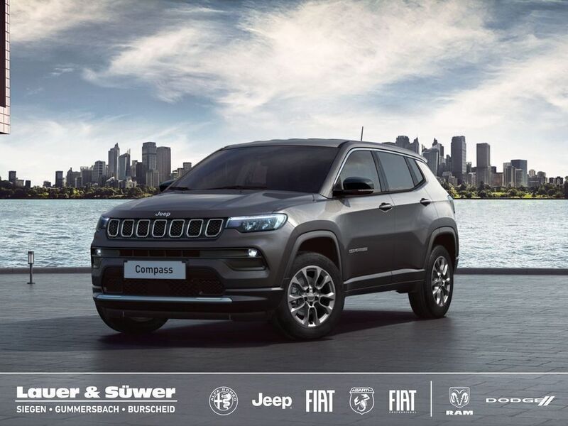 Grau Neu 2025 Jeep Compass Altitude SUV | 34.590 € (Fairer Preis) - Bild 1/4