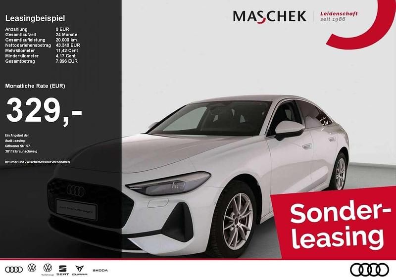 Gletscherweiss Gebraucht 2025 Audi A5 Ambiente Coupé | 42.740 € - Bild 1/3