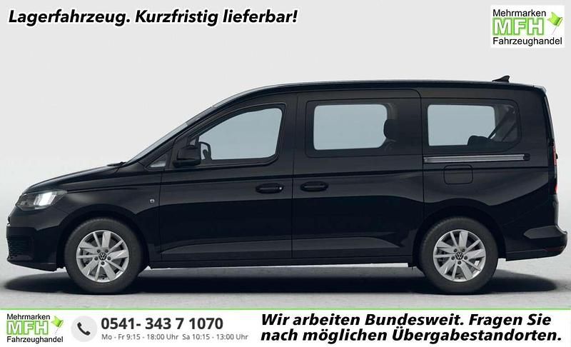 Neu VW Caddy Maxi 102 PS (75 kW) 2025 Deep black perleffekt Van / Kleinbus