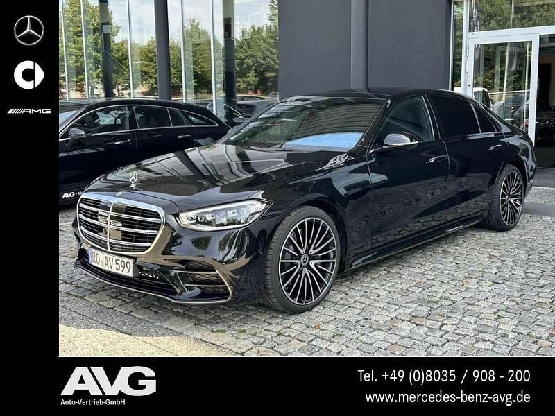 Schwarz Gebraucht 2025 Mercedes S450 AMG line Limousine | 154.700 € - Bild 1/4