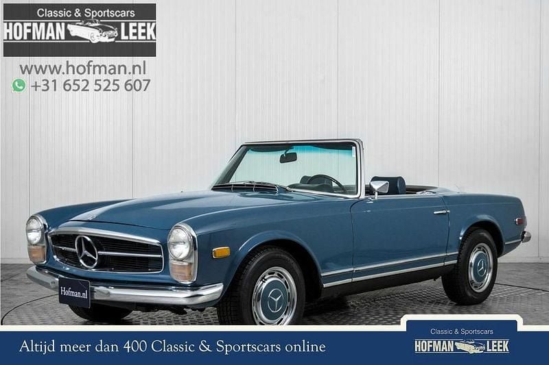 Blau Gebraucht 1969 Mercedes SL280 Cabrio | 74.900 € - Bild 1/4