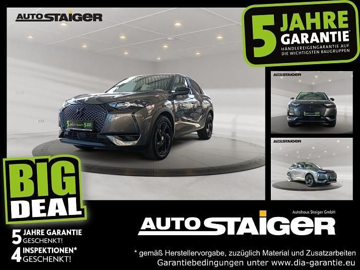 Lackierung platiniumgrau/typ ausse Gebraucht 2021 DS Automobiles DS3 Crossback E-Tense So Chic SUV | 14.987 € (Fairer Preis) - Bild 1/4