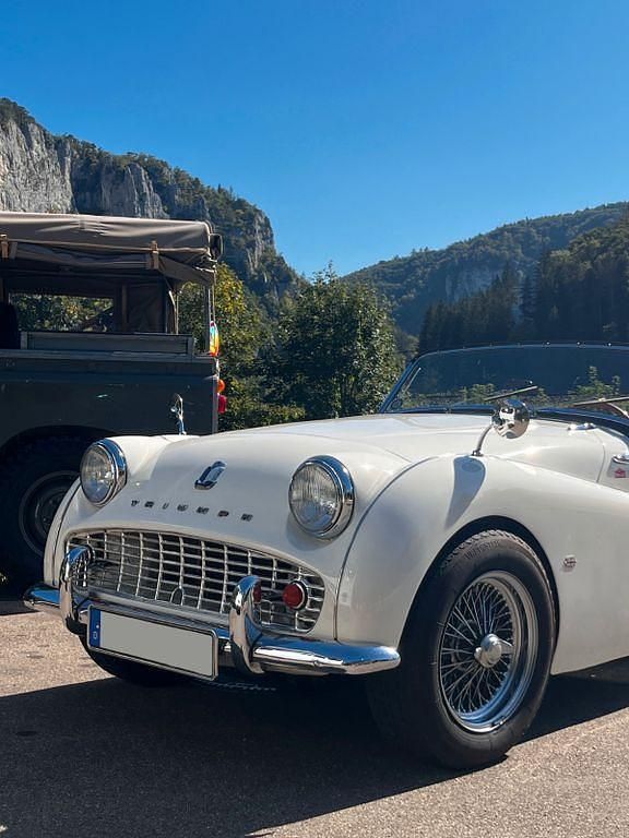 Gebraucht Triumph TR3 101 PS (74 kW) 1961 Weiß Cabrio