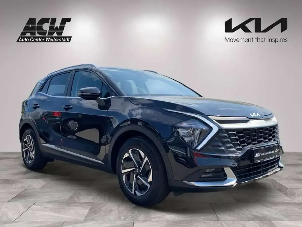 Gebraucht Kia Sportage Vision 150 PS (110 kW) 2022 Schwarz SUV