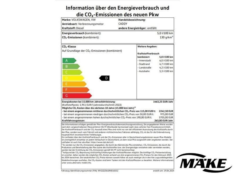 Gebraucht VW Caddy PanAmericana 122 PS (89 kW) 2025 Reflexsilber metallic Van / Kleinbus