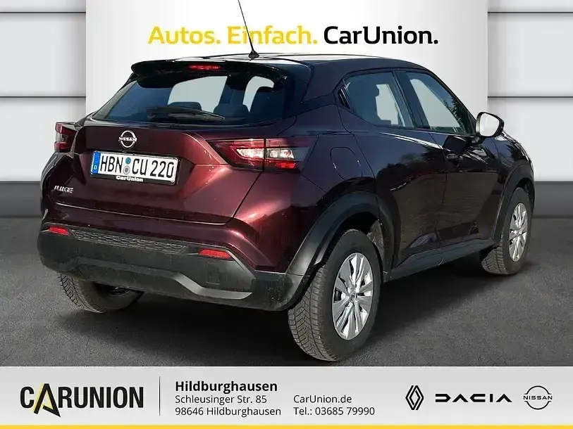 Gebraucht Nissan Juke Acenta 114 PS (83 kW) 2023 Rot SUV