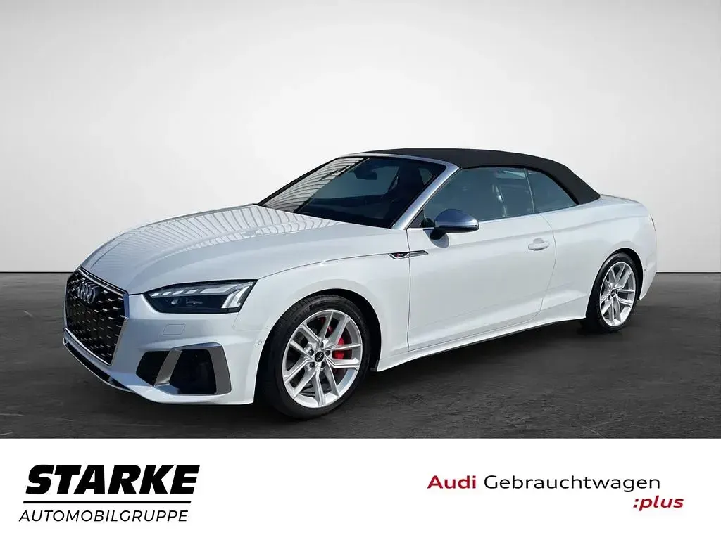 Gebraucht Audi S5 Cabriolet Sport 354 PS (260 kW) 2022 Gletscherweiß metallic Cabrio