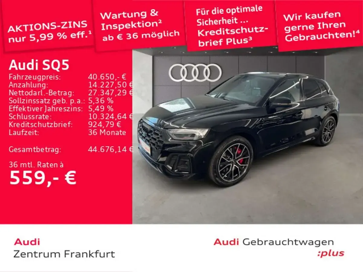 Gebraucht Audi SQ5 Sport 341 PS (250 kW) 2023 Schwarz SUV