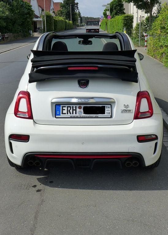 Gebraucht Abarth 595C Pista 160 PS (117 kW) 2018 Weiß Cabrio