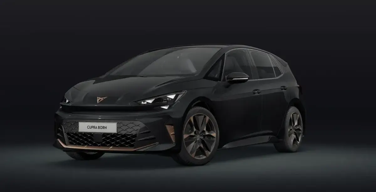 Nowe Cupra Born 139 kW (190 KM) 2026 Czarny Hatchback