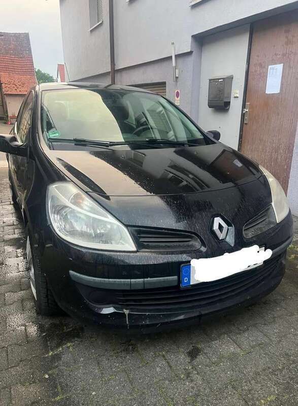 Schwarz Gebraucht 2008 Renault Clio II Exception Limousine | 1.000 € (Guter Preis) - Bild 1/4