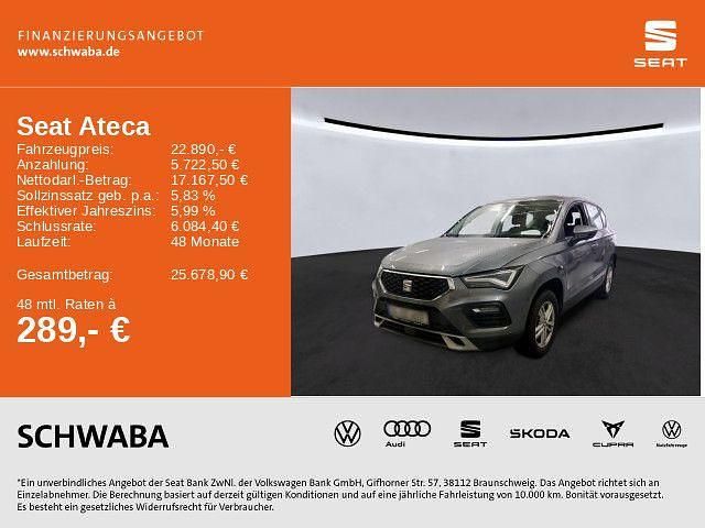 Graphitgrau Gebraucht 2022 Seat Ateca Style SUV | 22.890 € (Superpreis) - Bild 1/4