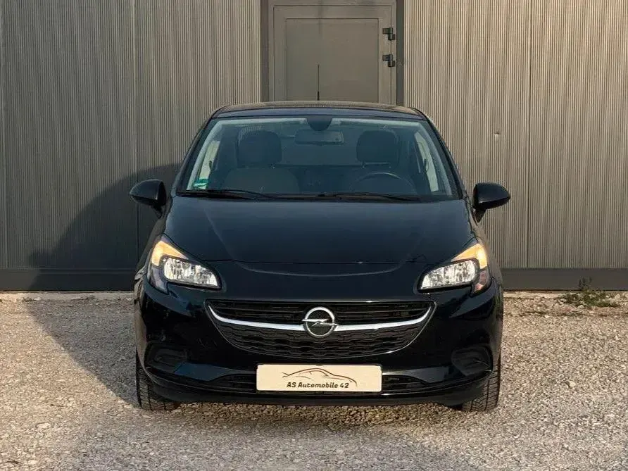 Gebraucht Opel Corsa Edition 90 PS (66 kW) 2016 Schwarz Kleinwagen