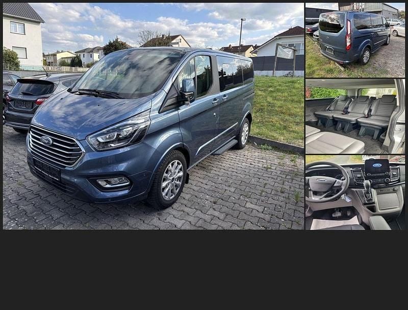 Gebraucht Ford Tourneo Custom Titanium X 170 PS (125 kW) 2024 Blau Van