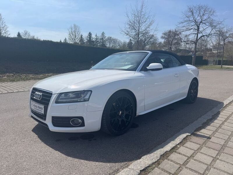 Weiß Gebraucht 2010 Audi A5 Cabriolet Advanced Cabrio | 13.900 € (Fairer Preis) - Bild 1/4