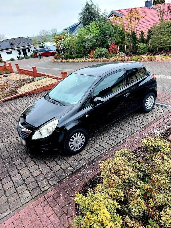 Gebraucht Opel Corsa 69 PS (50 kW) 2010 Schwarz Kleinwagen