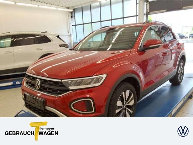 Rot Gebraucht 2024 VW T-Roc Move SUV | 28.790 € (Superpreis) - Bild 1/4