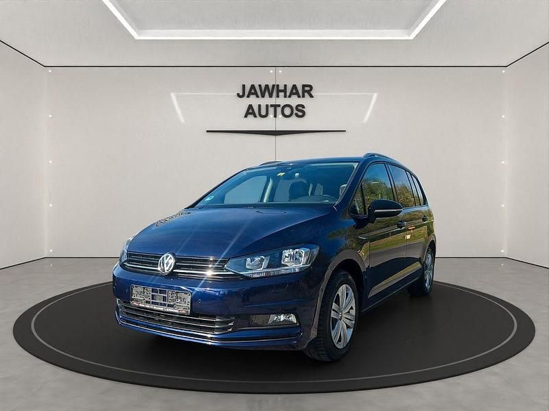Gebraucht VW Touran IQ Drive 150 PS (110 kW) 2020 Blau Van / Kleinbus