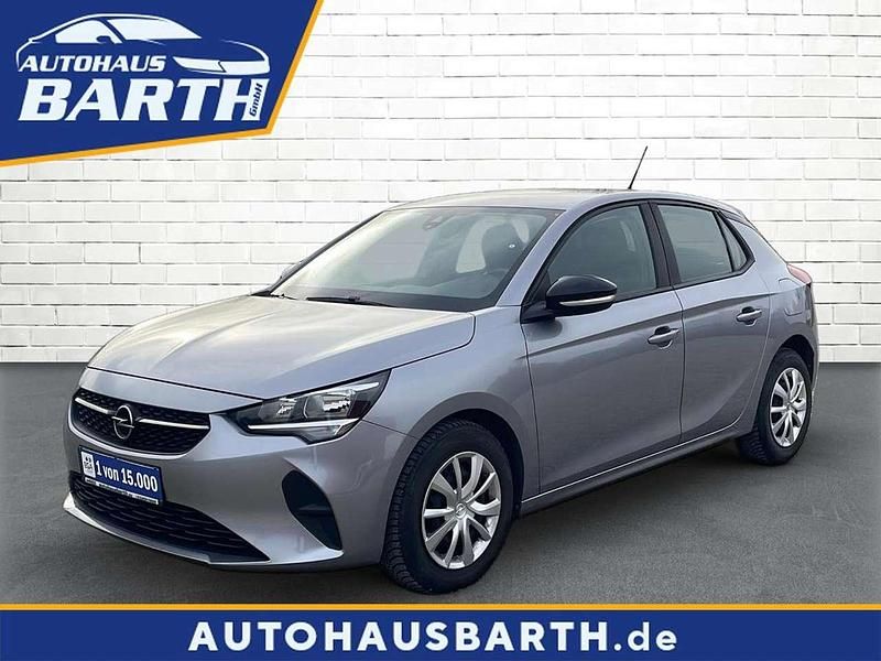 Kontrast grau/quarz silber (metallic) Gebraucht 2021 Opel Corsa Edition Kleinwagen | 11.950 € (Fairer Preis) - Bild 1/4