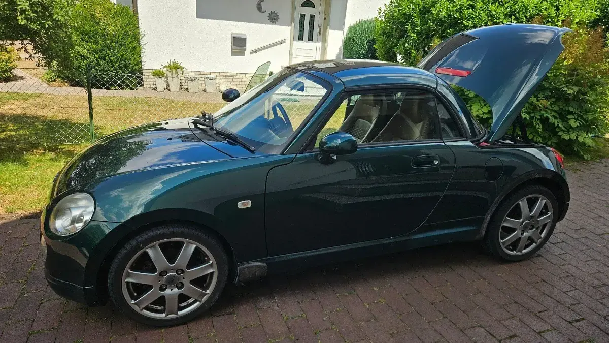 Gebraucht Daihatsu Copen 68 PS (50 kW) 2004 Grün Cabrio