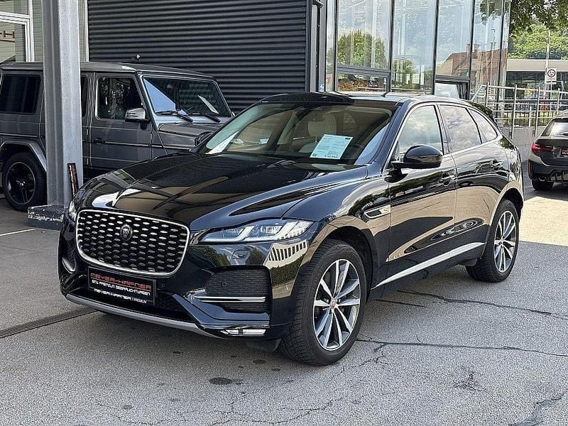 Schwarz Gebraucht 2022 Jaguar F-Pace SE SUV | 40.990 € - Bild 1/4