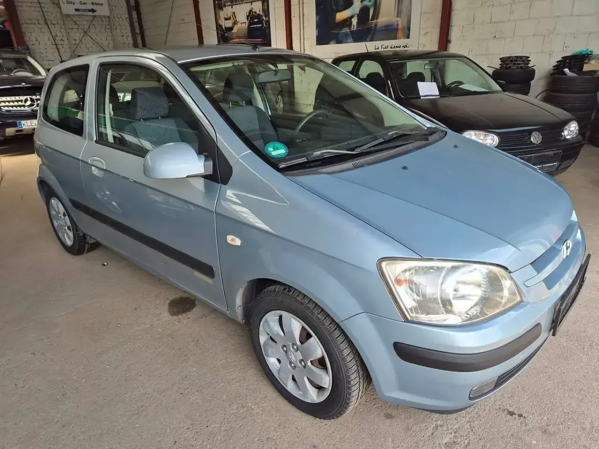 Gebraucht Hyundai Getz Edition+ 86 PS (63 kW) 2004 Blau Kleinwagen