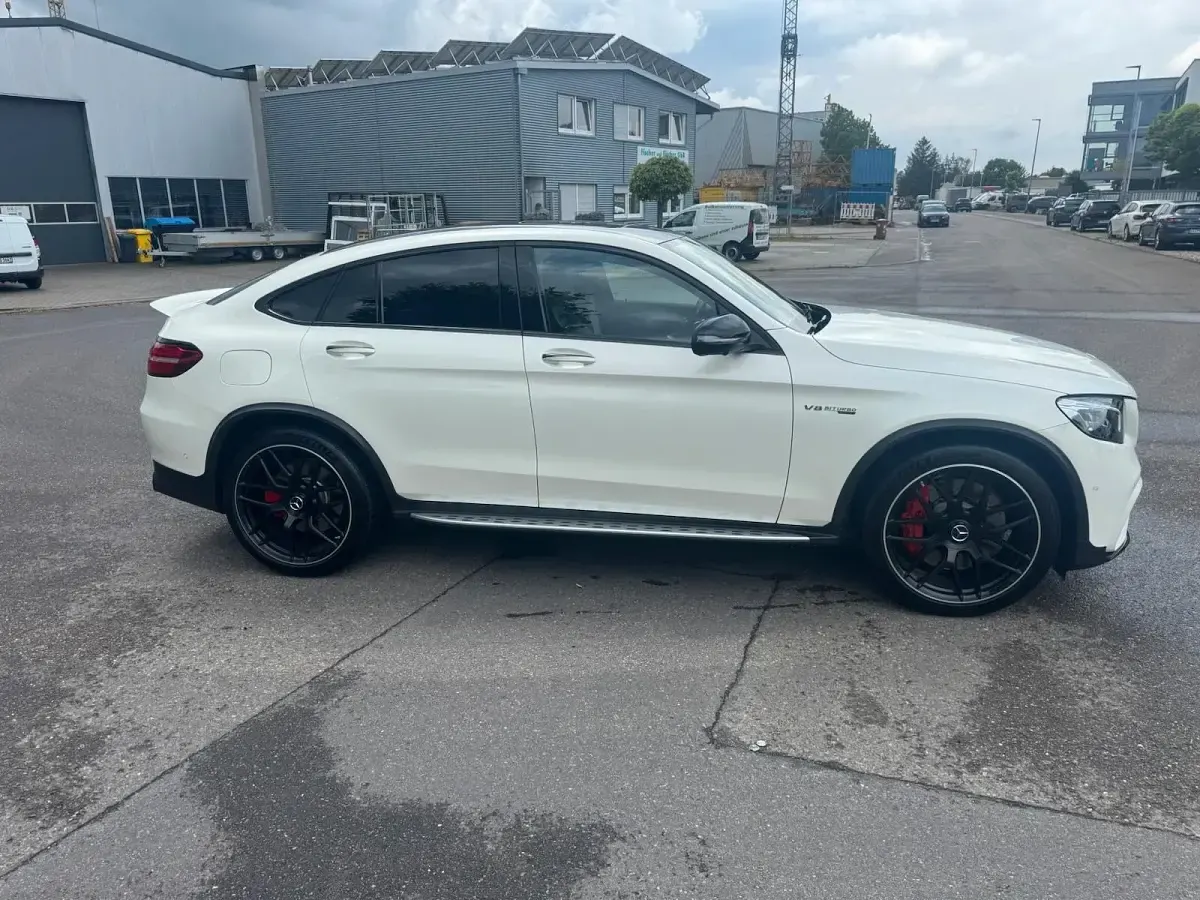 Gebraucht Mercedes GLC63 AMG AMG 510 PS (375 kW) 2018 Weiß SUV